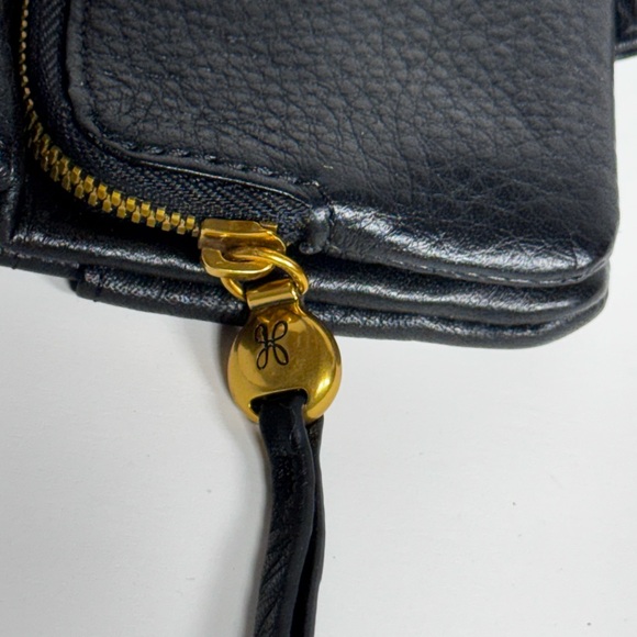 HOBO Black Textured Leather Wallet New Without Tags - Picture 8 of 11